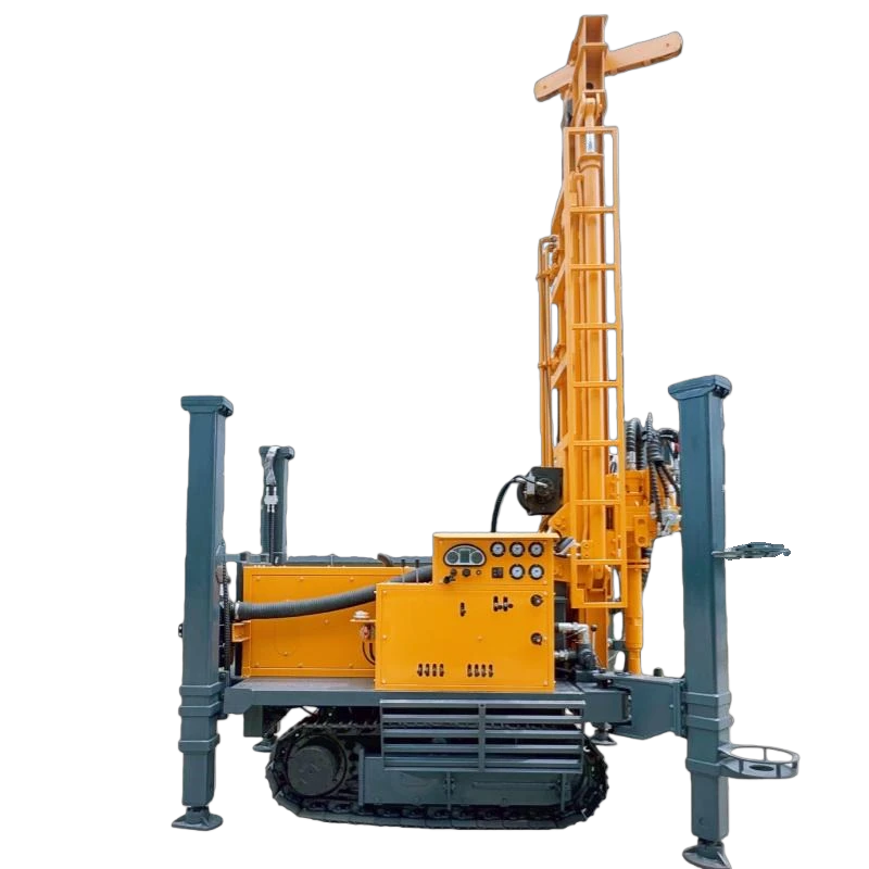 ZB200S crawler water well drilling rig image from its model specification page